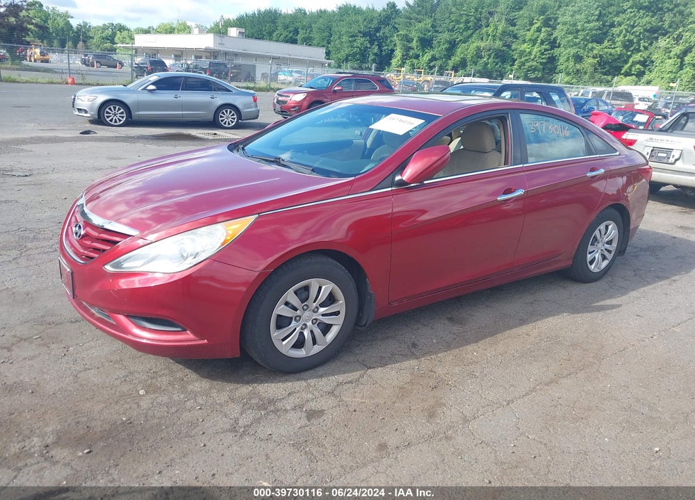 2012 HYUNDAI SONATA GLS VIN: 5NPEB4ACXCH497999