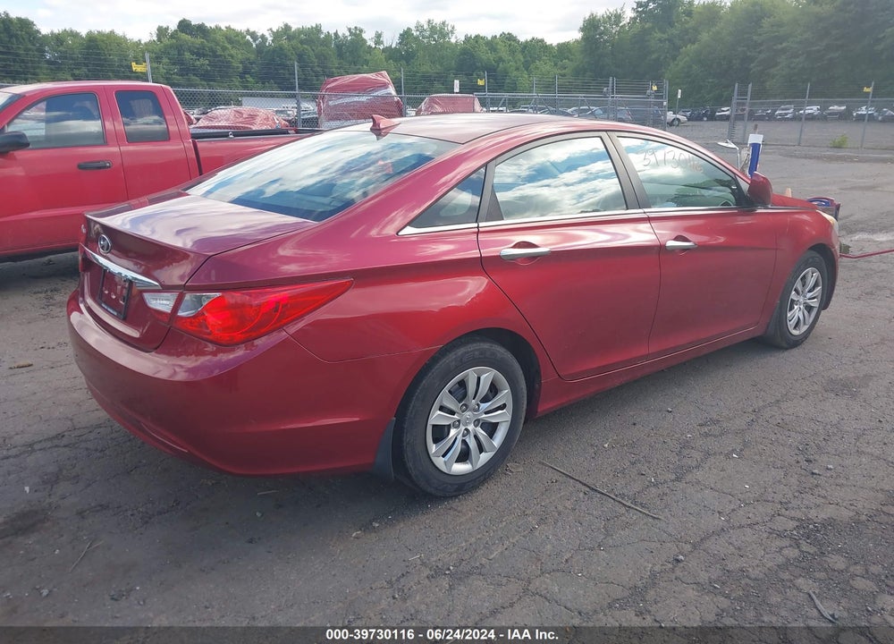 2012 HYUNDAI SONATA GLS VIN: 5NPEB4ACXCH497999
