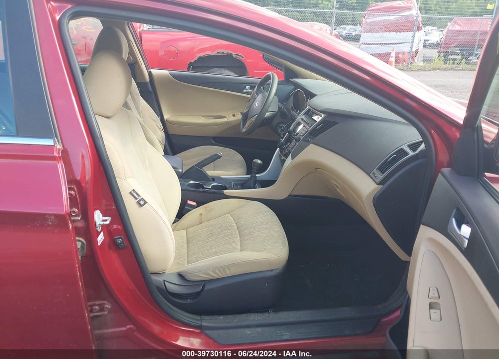 2012 HYUNDAI SONATA GLS VIN: 5NPEB4ACXCH497999
