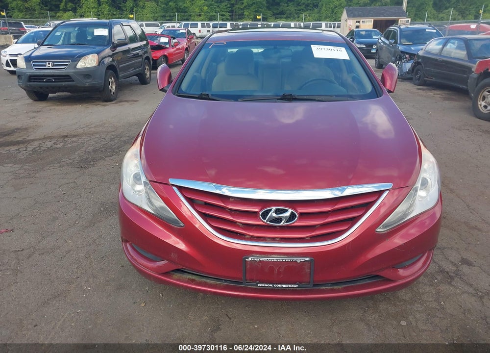 2012 HYUNDAI SONATA GLS VIN: 5NPEB4ACXCH497999