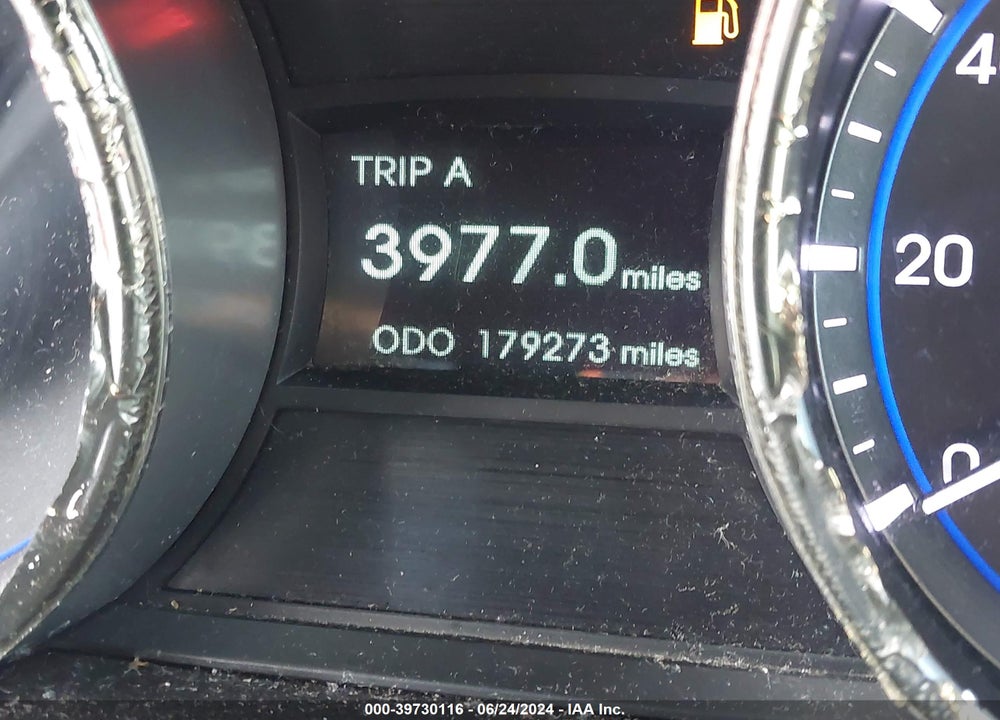 2012 HYUNDAI SONATA GLS VIN: 5NPEB4ACXCH497999