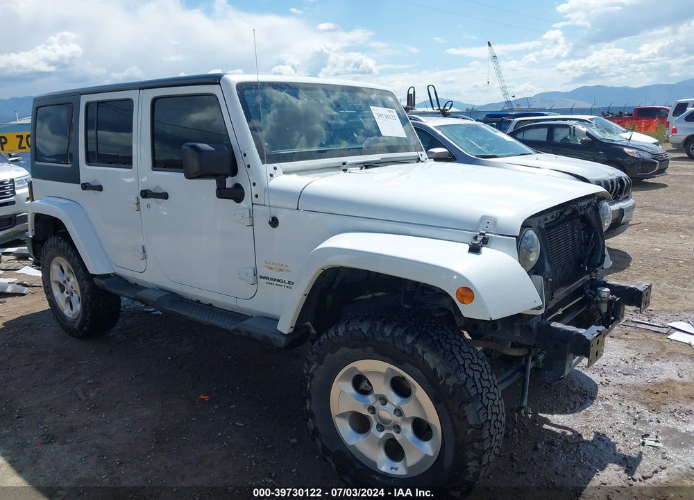 2014 JEEP WRANGLER UNLIMITED SAHARA VIN: 1C4BJWEG3EL315797