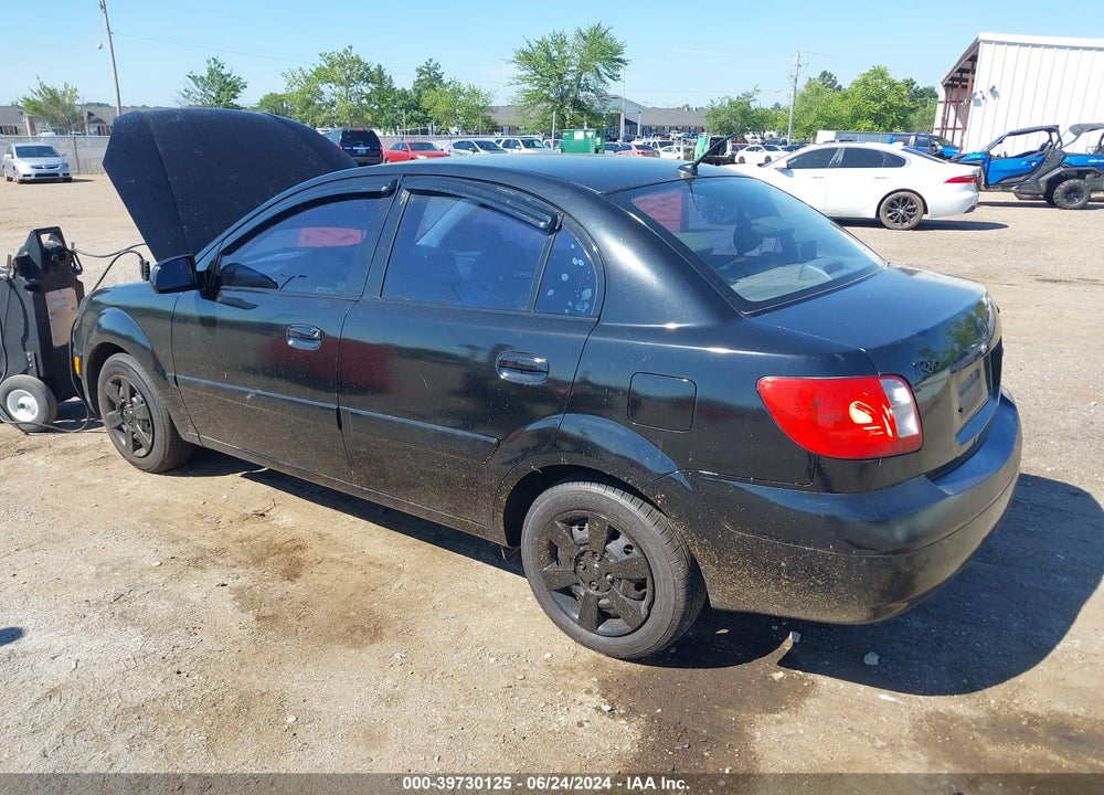 2006 KIA RIO LX VIN: KNADE123X66171051
