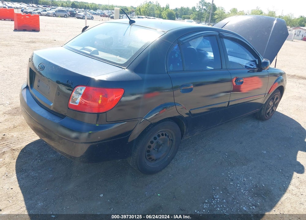 2006 KIA RIO LX VIN: KNADE123X66171051