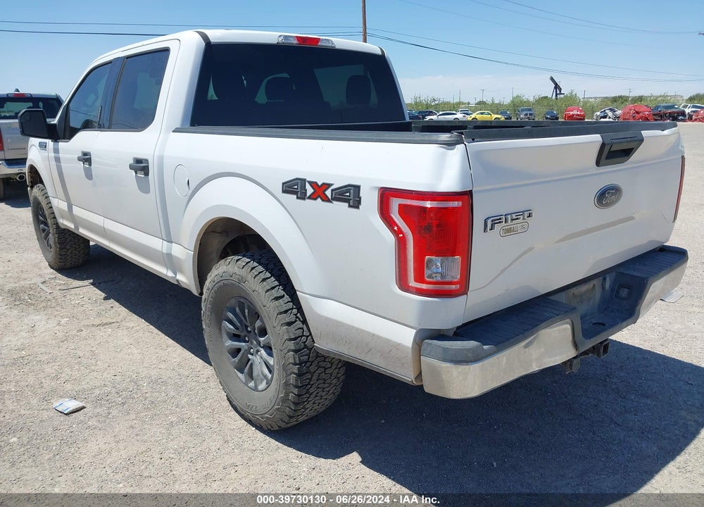 2016 FORD F-150 XLT VIN: 1FTEW1EF3GKD46159