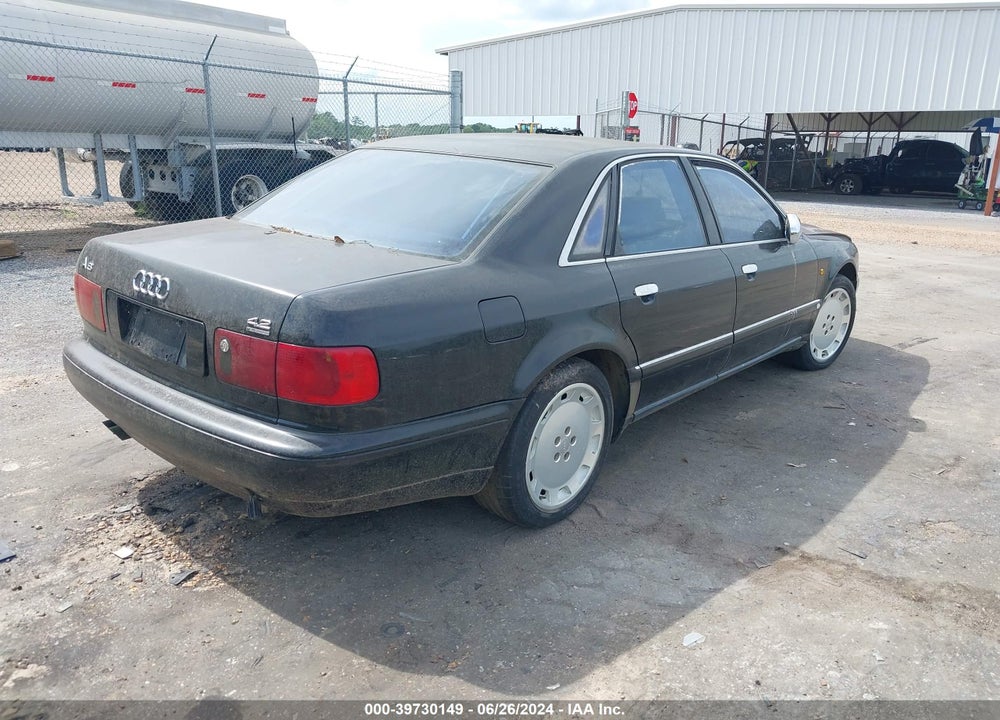 1997 AUDI A8 QUATTRO IV VIN: WAUBG84DXVN010042