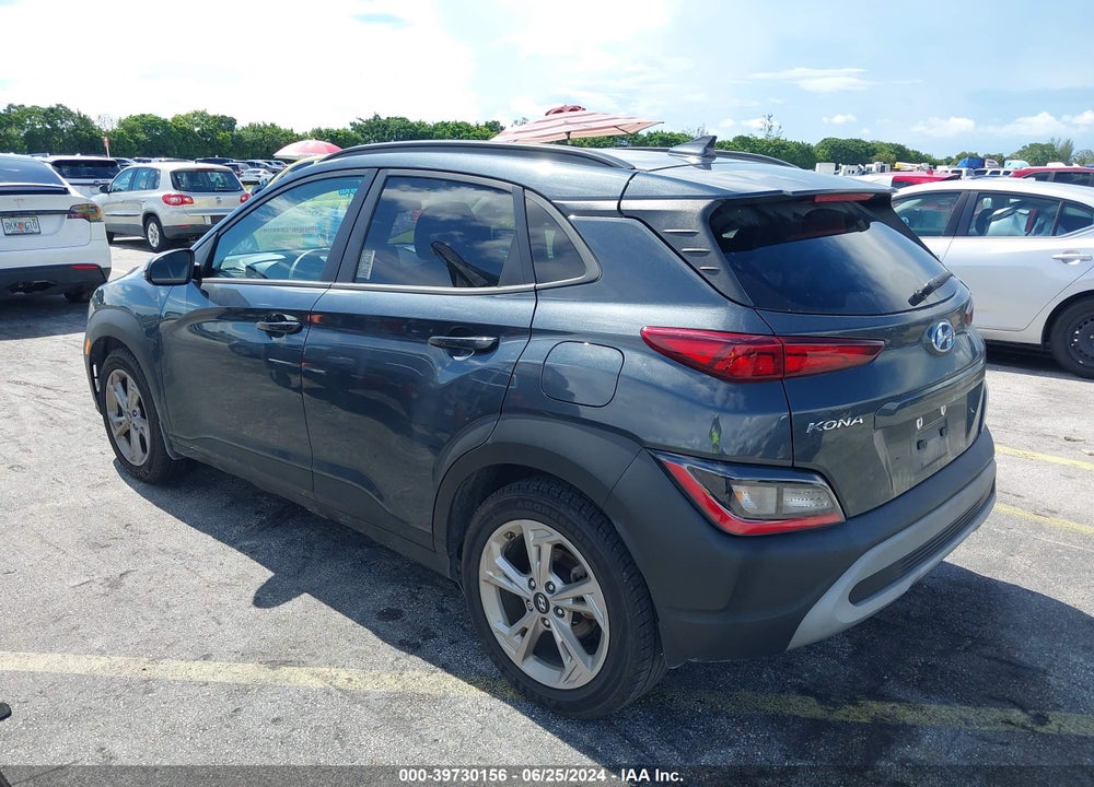 2022 HYUNDAI KONA SEL VIN: KM8K62AB9NU829017