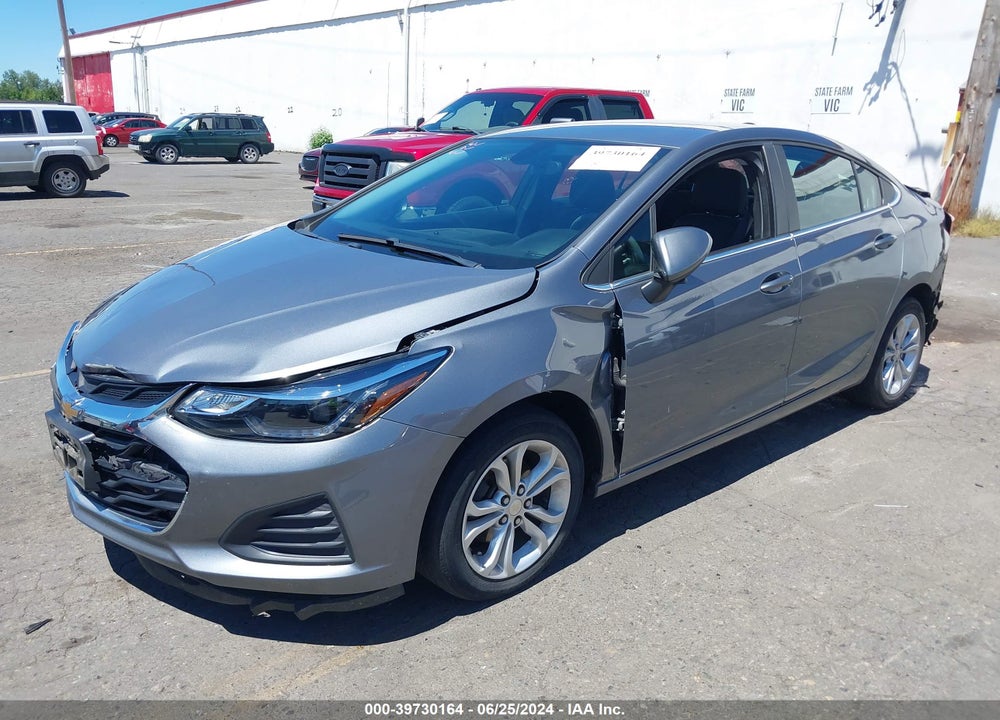 2019 CHEVROLET CRUZE LT VIN: 1G1BE5SM9K7138484