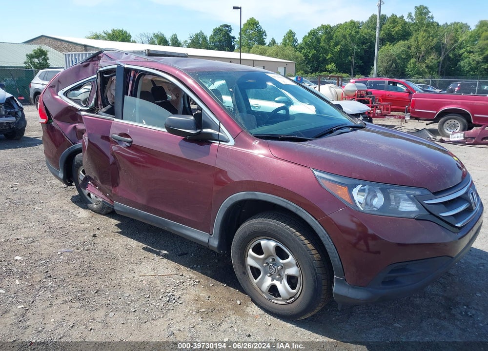 2014 HONDA CR-V LX VIN: 5J6RM4H36EL100427