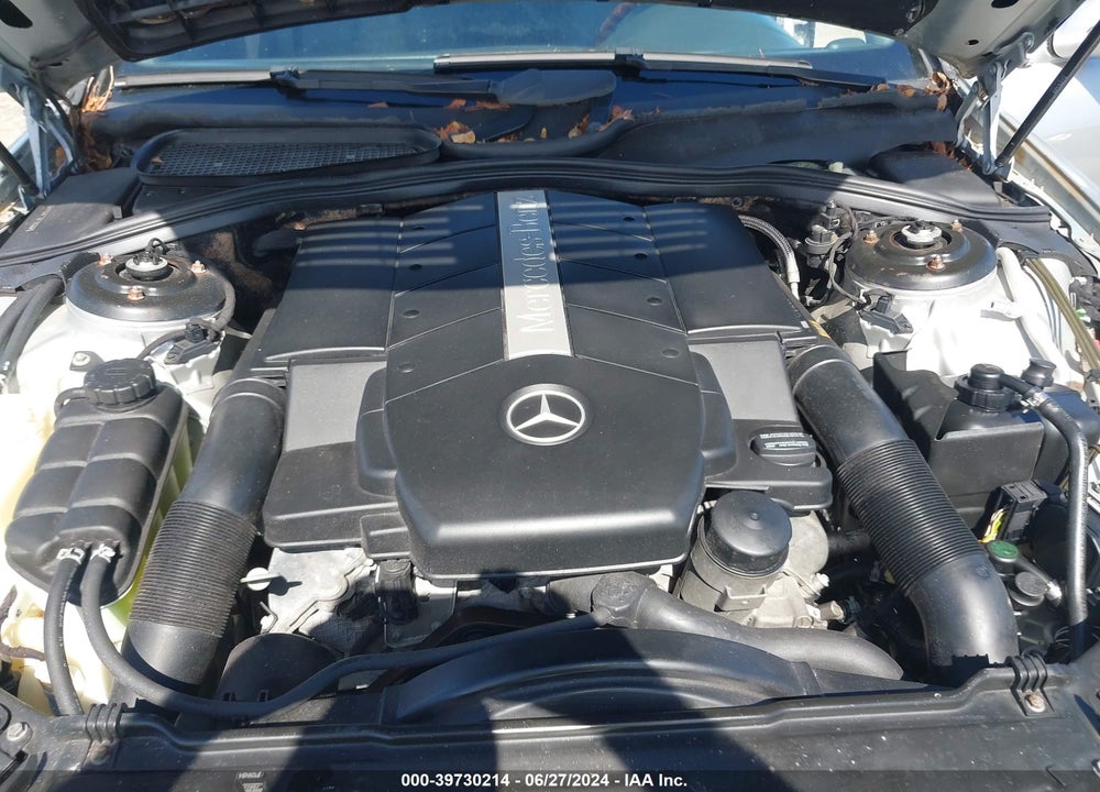 2001 MERCEDES-BENZ S 500 VIN: WDBNG75J51A156377