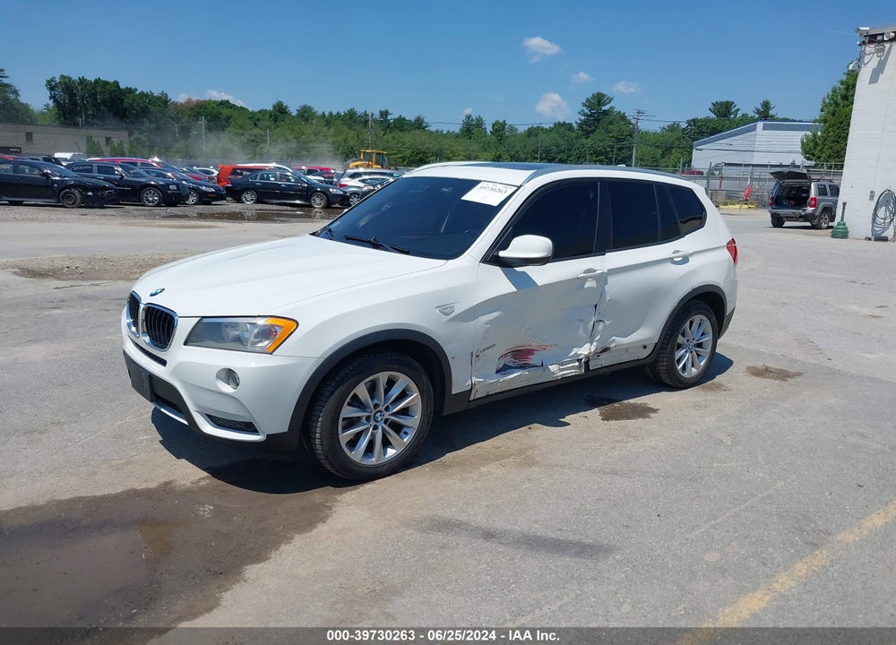 2013 BMW X3 XDRIVE28I VIN: 5UXWX9C55D0A26912