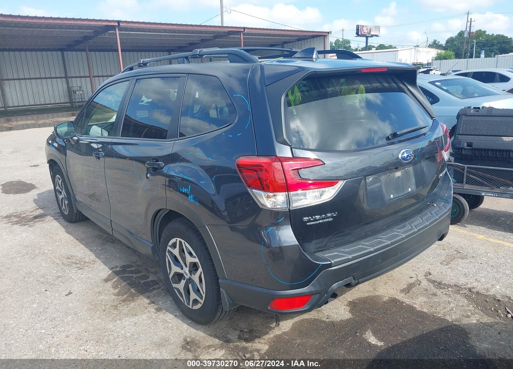 2019 SUBARU FORESTER PREMIUM VIN: JF2SKAGC5KH447289