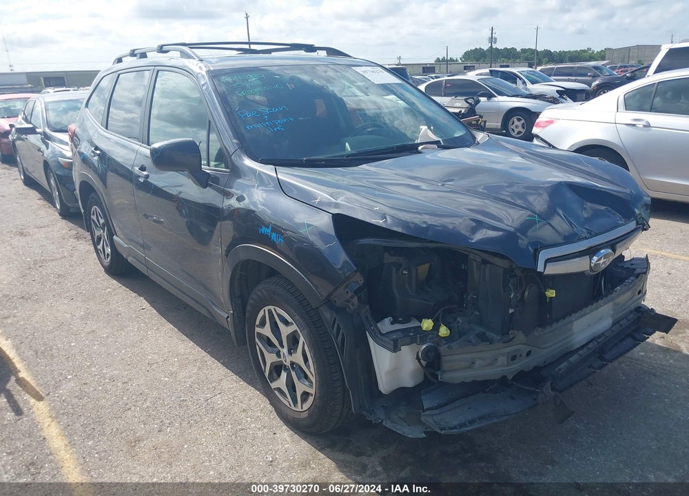2019 SUBARU FORESTER PREMIUM VIN: JF2SKAGC5KH447289