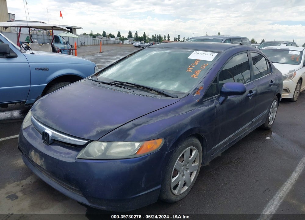 2006 HONDA CIVIC VIN: 1HGFA16586L021140