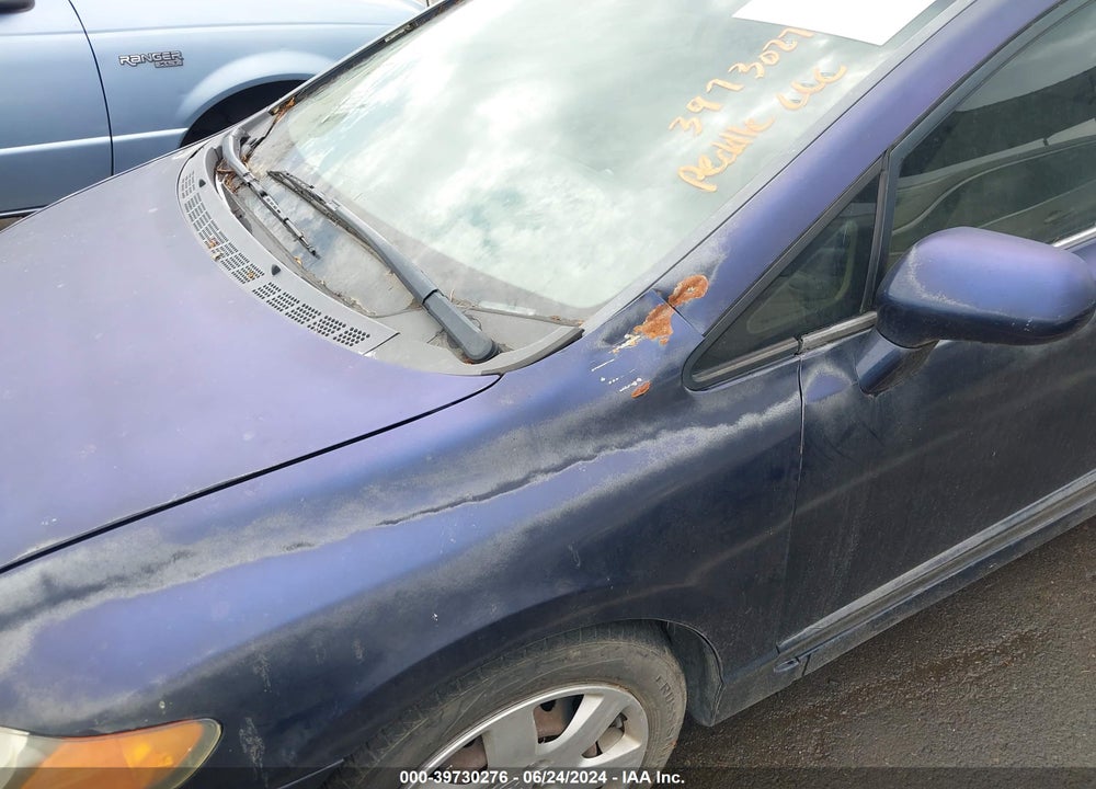 2006 HONDA CIVIC VIN: 1HGFA16586L021140