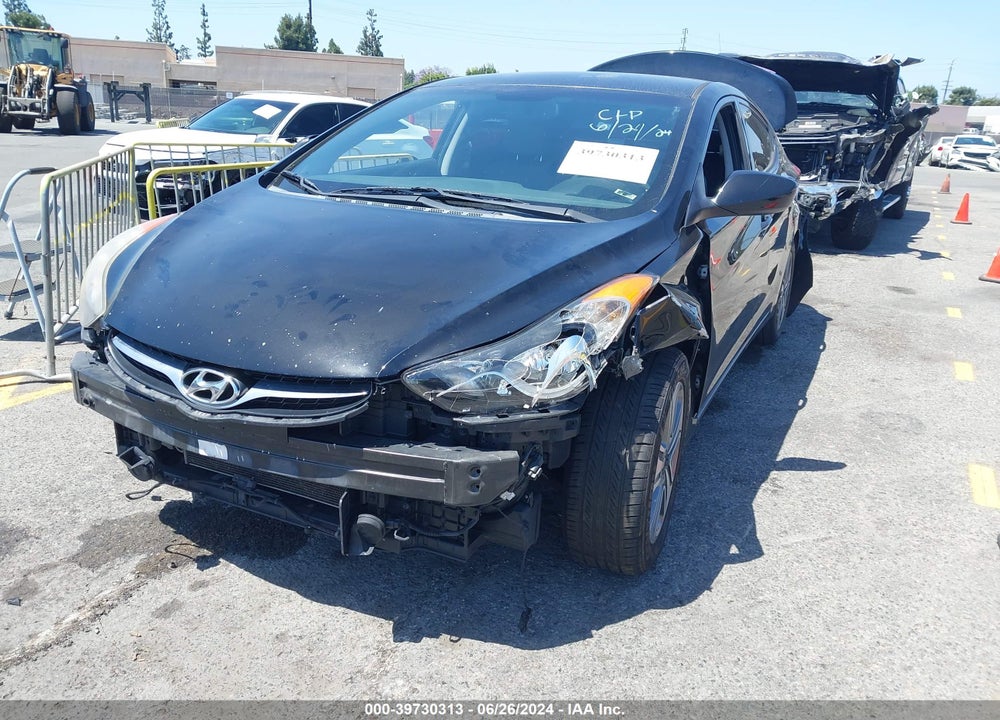 2013 HYUNDAI ELANTRA GLS VIN: KMHDH4AE0DU853343