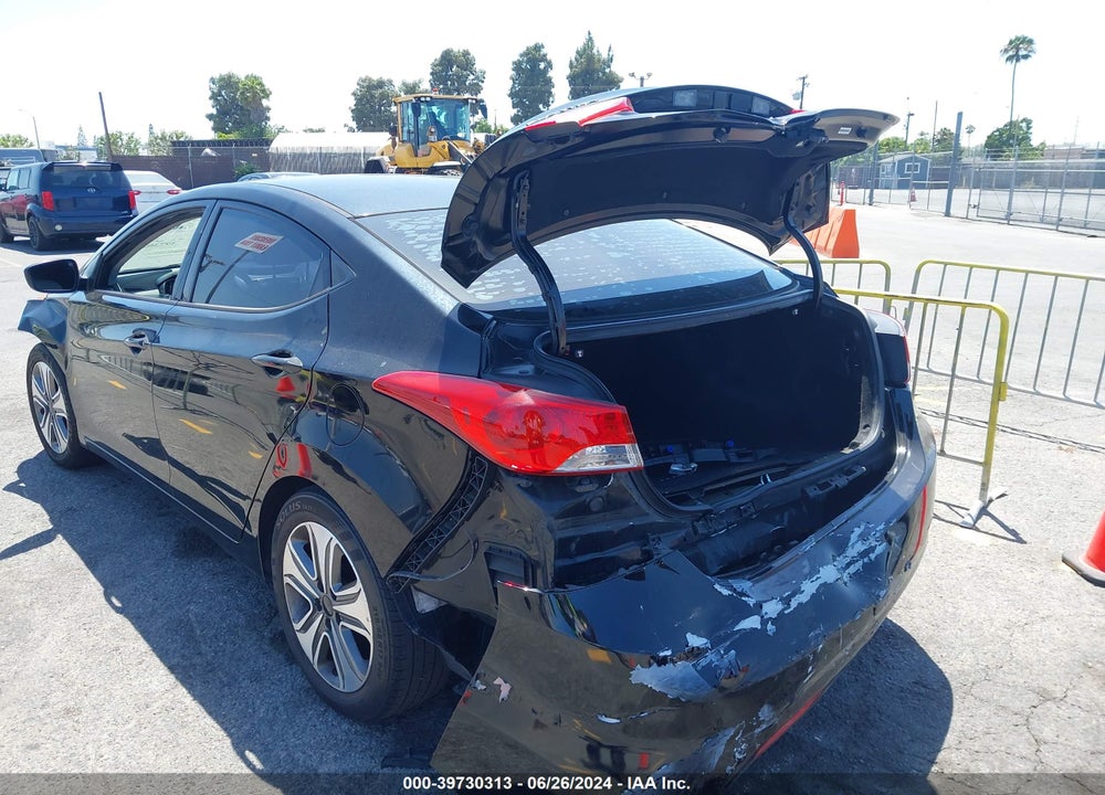2013 HYUNDAI ELANTRA GLS VIN: KMHDH4AE0DU853343