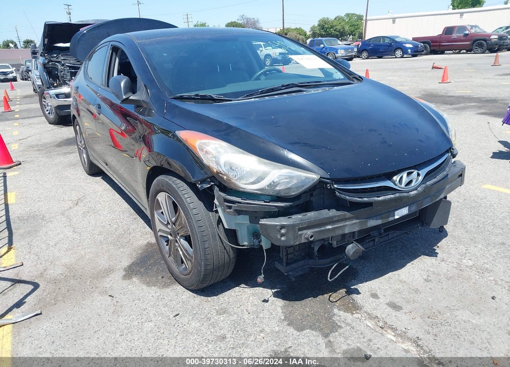 2013 HYUNDAI ELANTRA GLS VIN: KMHDH4AE0DU853343