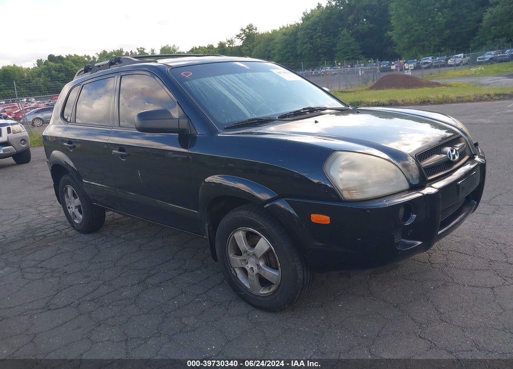 2008 HYUNDAI TUCSON GLS VIN: KM8JM12B28U859815