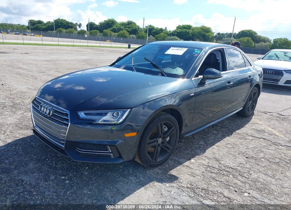 2017 AUDI A4 2.0T PREMIUM VIN: WAULNAF40HA046283