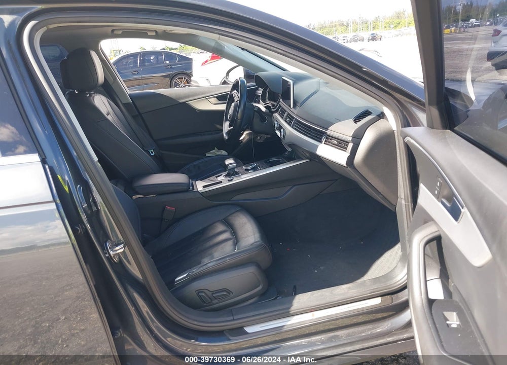 2017 AUDI A4 2.0T PREMIUM VIN: WAULNAF40HA046283