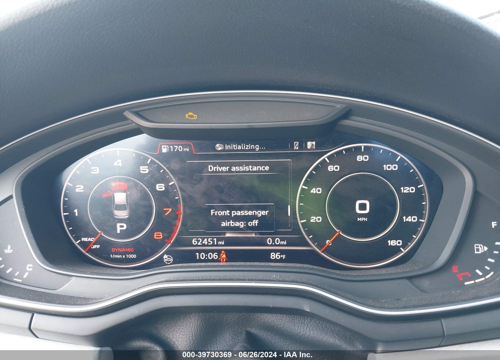 2017 AUDI A4 2.0T PREMIUM VIN: WAULNAF40HA046283