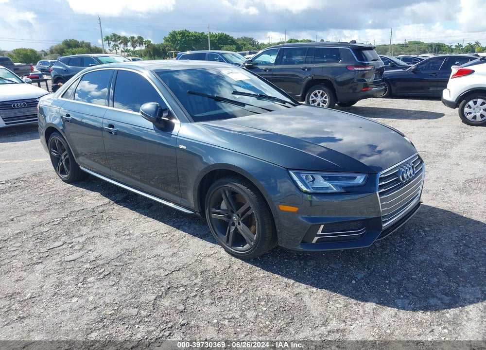 2017 AUDI A4 2.0T PREMIUM VIN: WAULNAF40HA046283