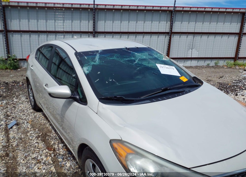 2014 KIA FORTE LX VIN: KNAFK4A64E5092607