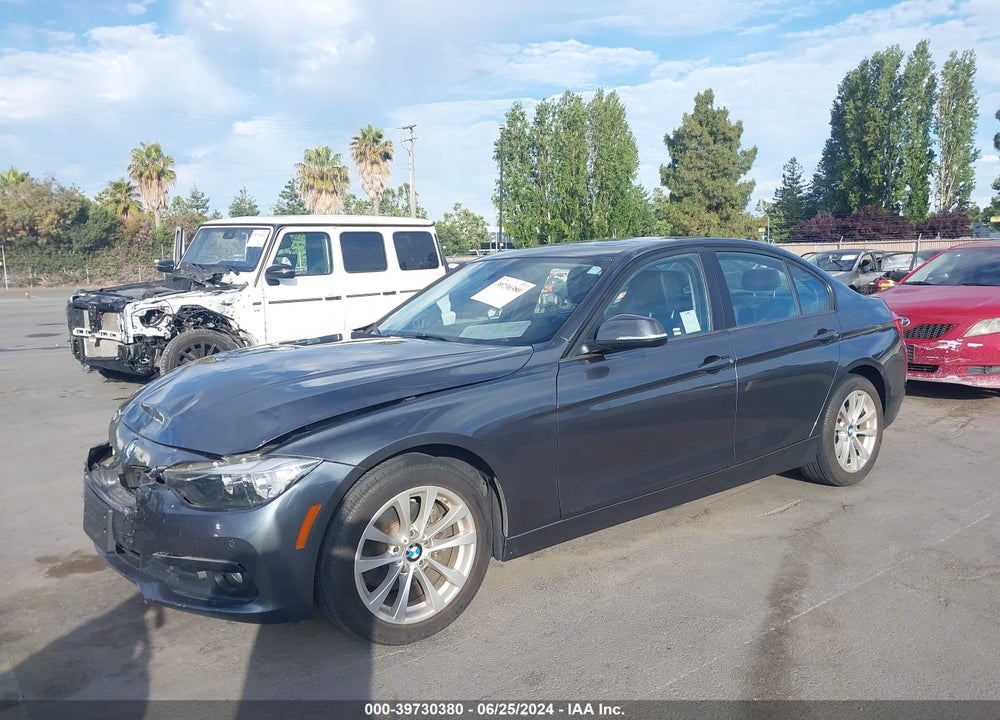 2016 BMW 320I VIN: WBA8E1G52GNT37128