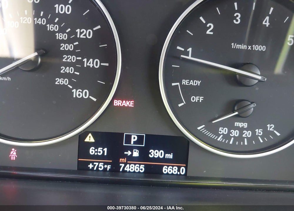 2016 BMW 320I VIN: WBA8E1G52GNT37128
