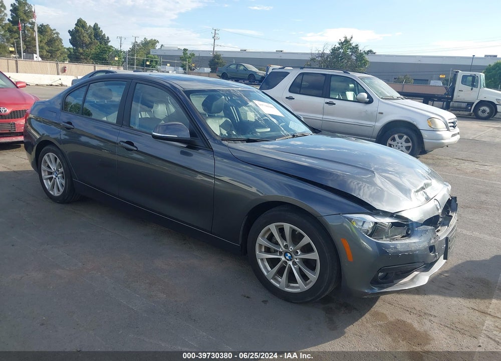 2016 BMW 320I VIN: WBA8E1G52GNT37128