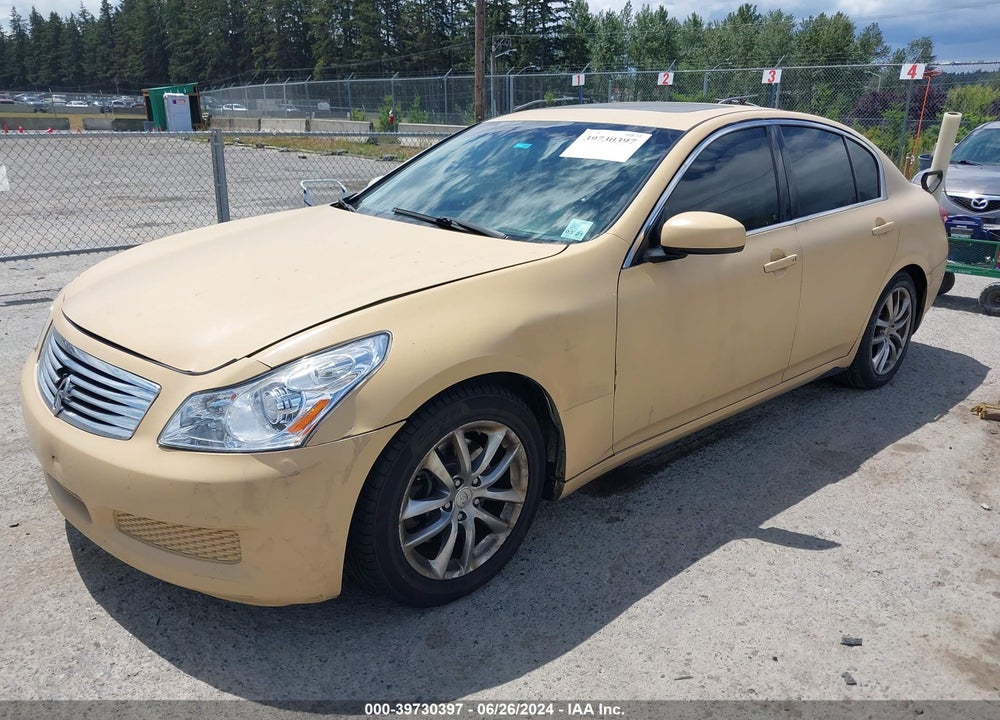 2008 INFINITI G35 JOURNEY VIN: JNKBV61E28M217494