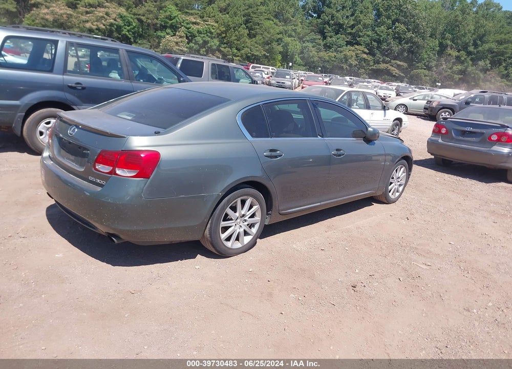 2006 LEXUS GS 300 VIN: JTHBH96S965041994