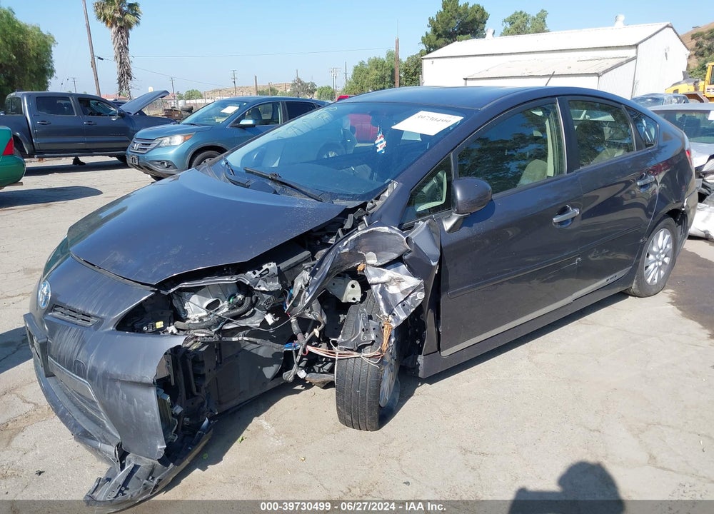 2014 TOYOTA PRIUS PLUG-IN VIN: JTDKN3DP4E3058282