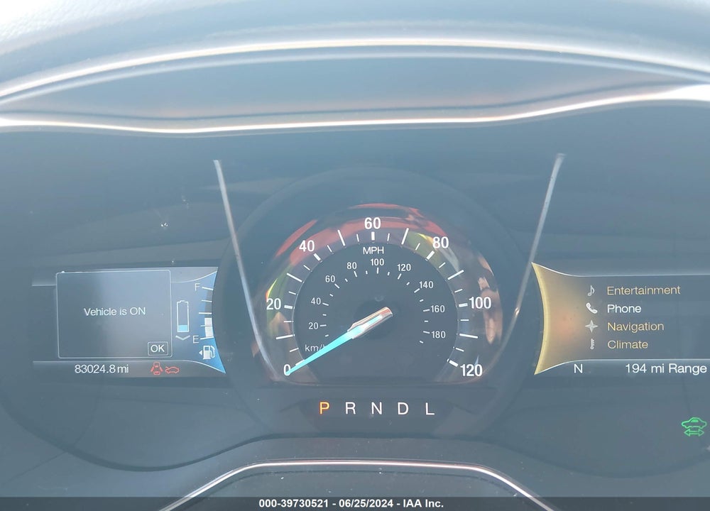 2016 FORD FUSION ENERGI SE LUXURY VIN: 3FA6P0PU9GR166144