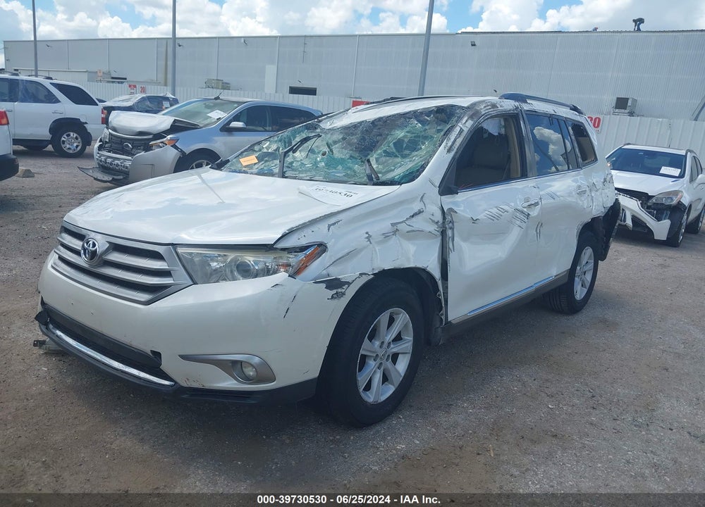 2013 TOYOTA HIGHLANDER VIN: 5TDZK3EH6DS113018