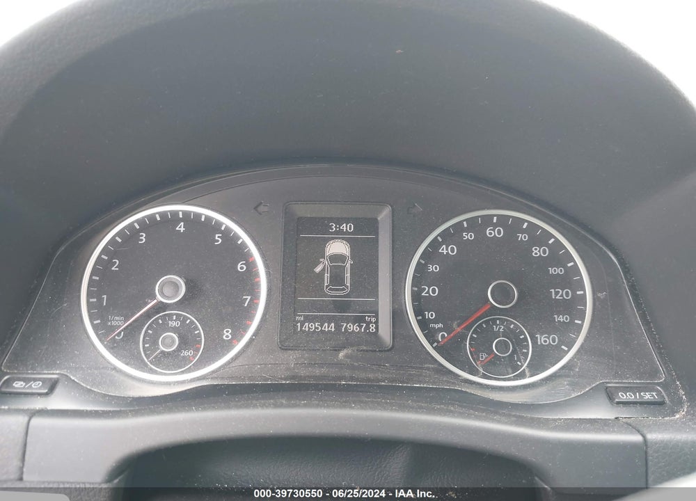 2013 VOLKSWAGEN TIGUAN SE VIN: WVGAV3AX9DW597389