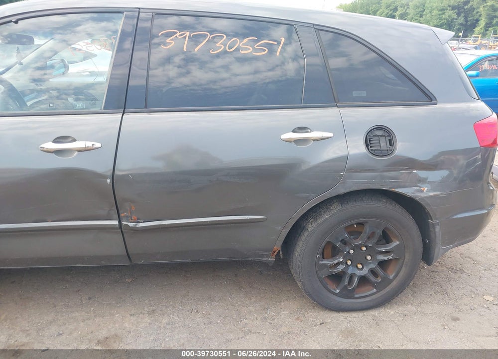 2007 ACURA MDX TECHNOLOGY PACKAGE VIN: 2HNYD28437H525872