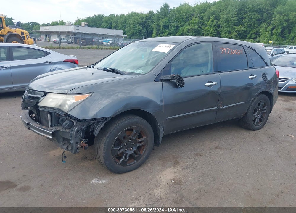 2007 ACURA MDX TECHNOLOGY PACKAGE VIN: 2HNYD28437H525872