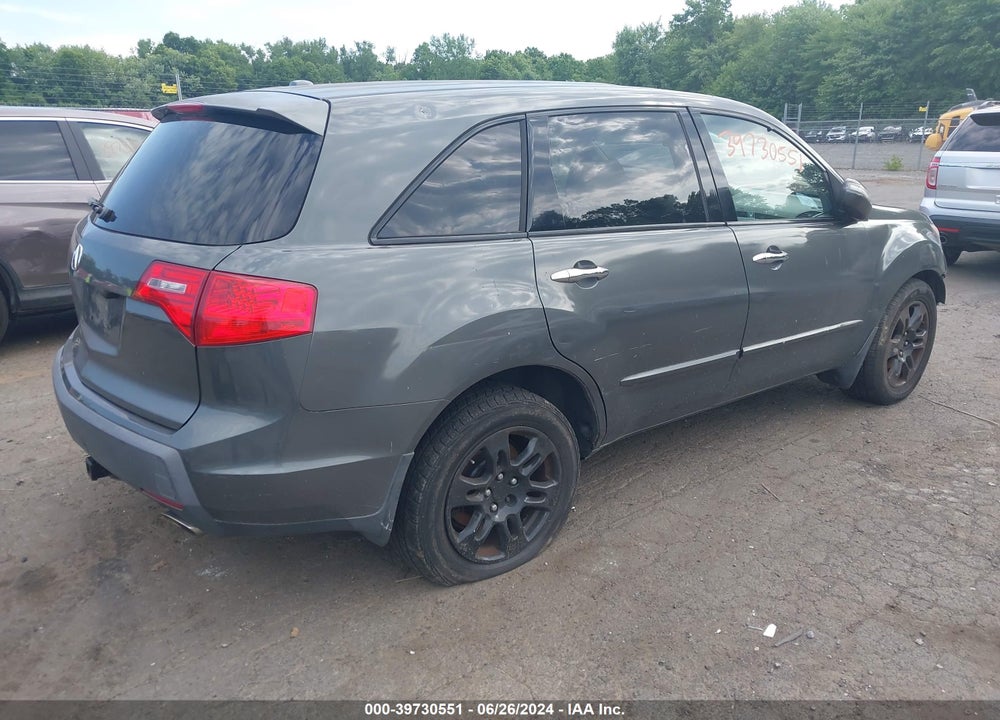 2007 ACURA MDX TECHNOLOGY PACKAGE VIN: 2HNYD28437H525872