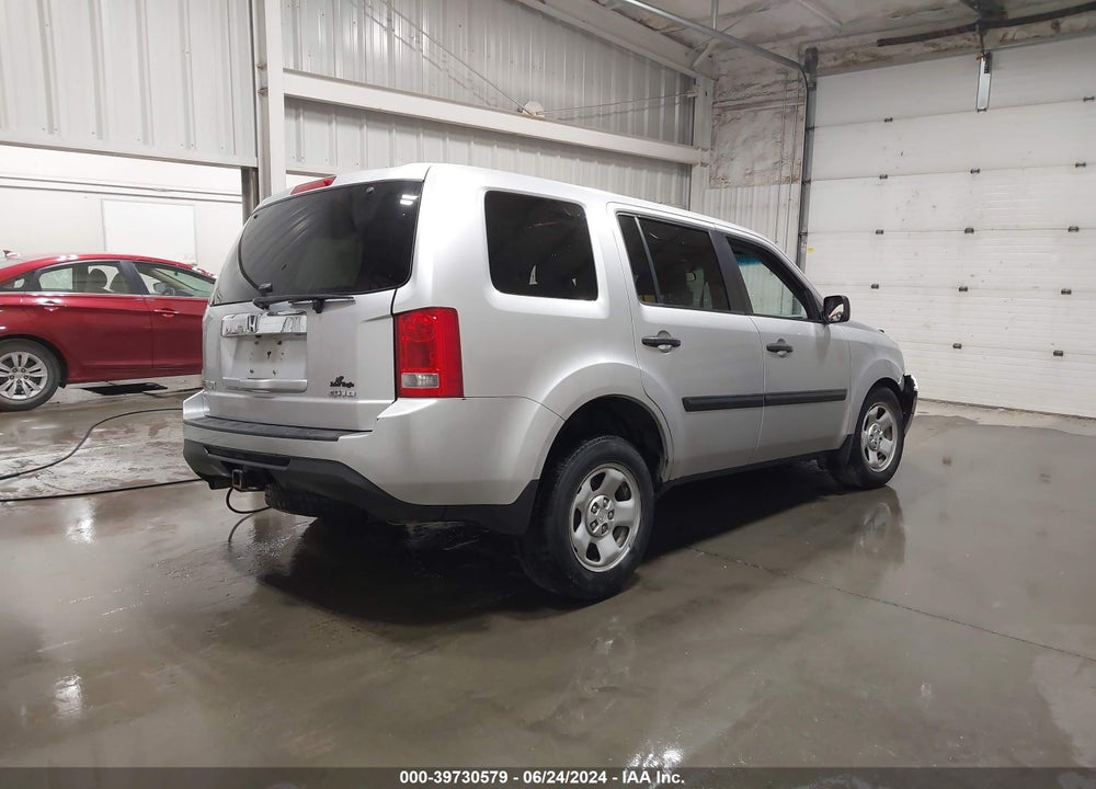 2013 HONDA PILOT VIN: 5FNYF4H23DB060201
