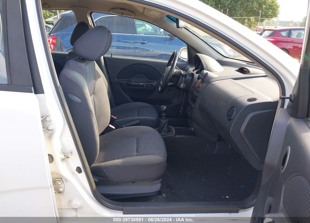 2008 CHEVROLET AVEO 5 SPECIAL VALUE VIN: KL1TD66638B256639