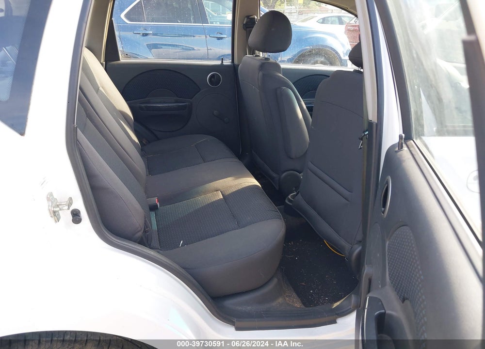 2008 CHEVROLET AVEO 5 SPECIAL VALUE VIN: KL1TD66638B256639