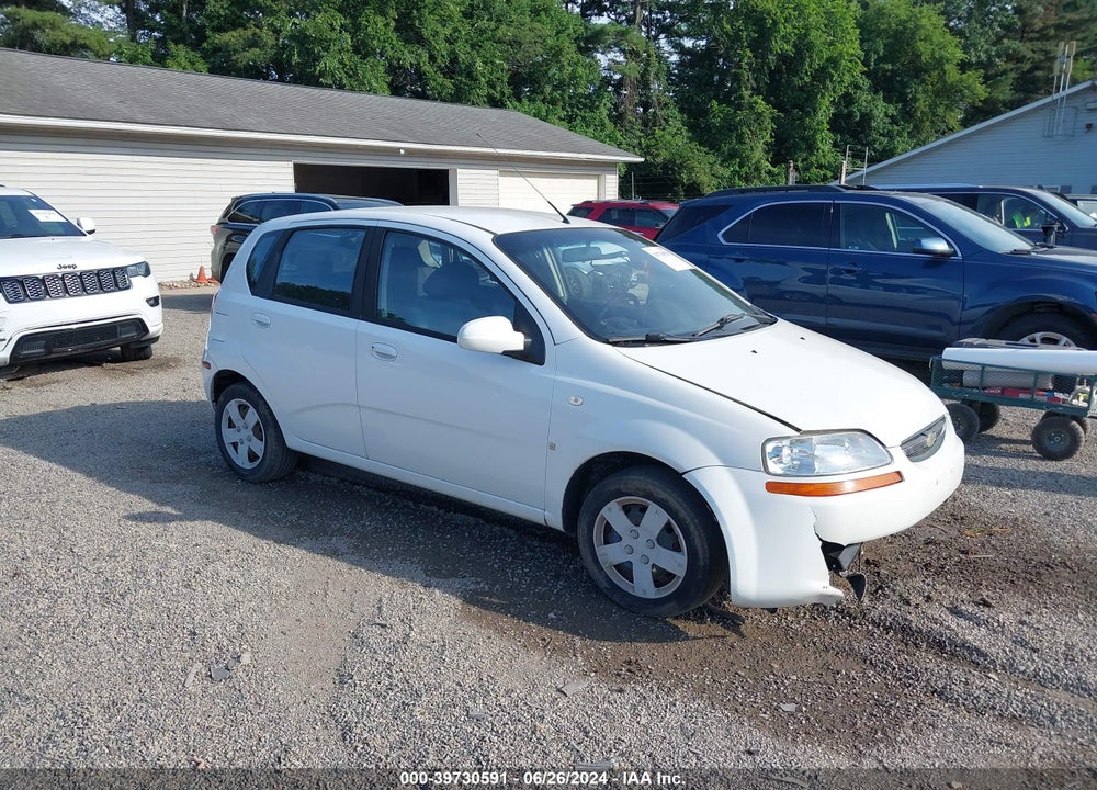 2008 CHEVROLET AVEO 5 SPECIAL VALUE VIN: KL1TD66638B256639