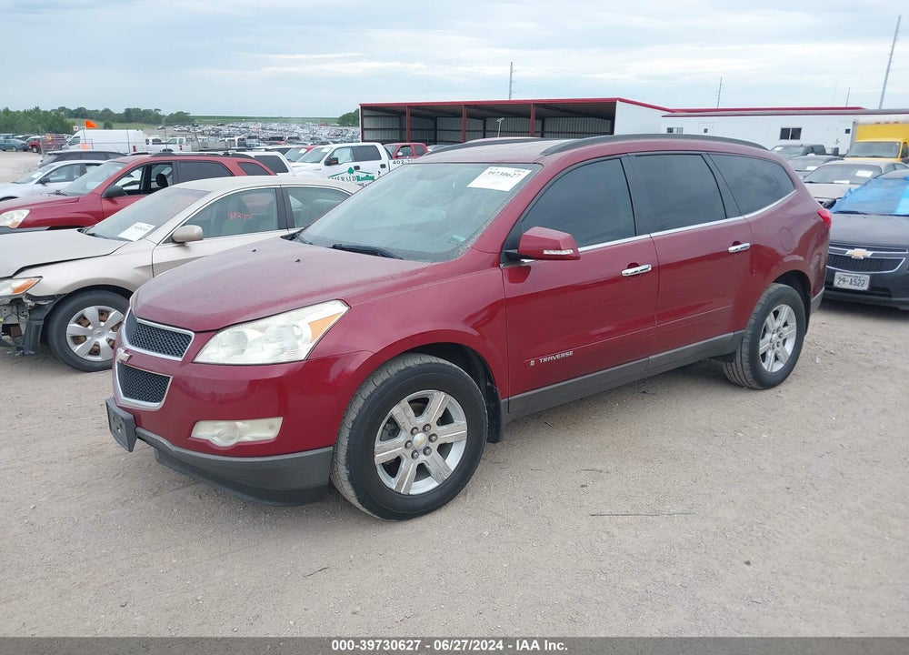 2009 CHEVROLET TRAVERSE LT VIN: 1GNEV23D39S153062