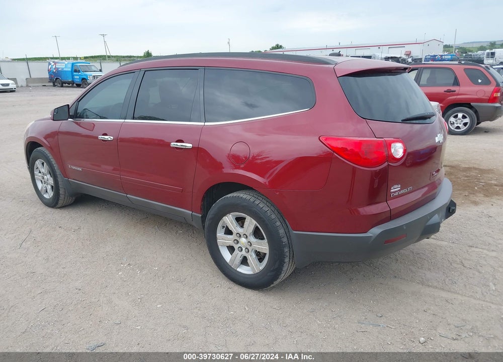 2009 CHEVROLET TRAVERSE LT VIN: 1GNEV23D39S153062