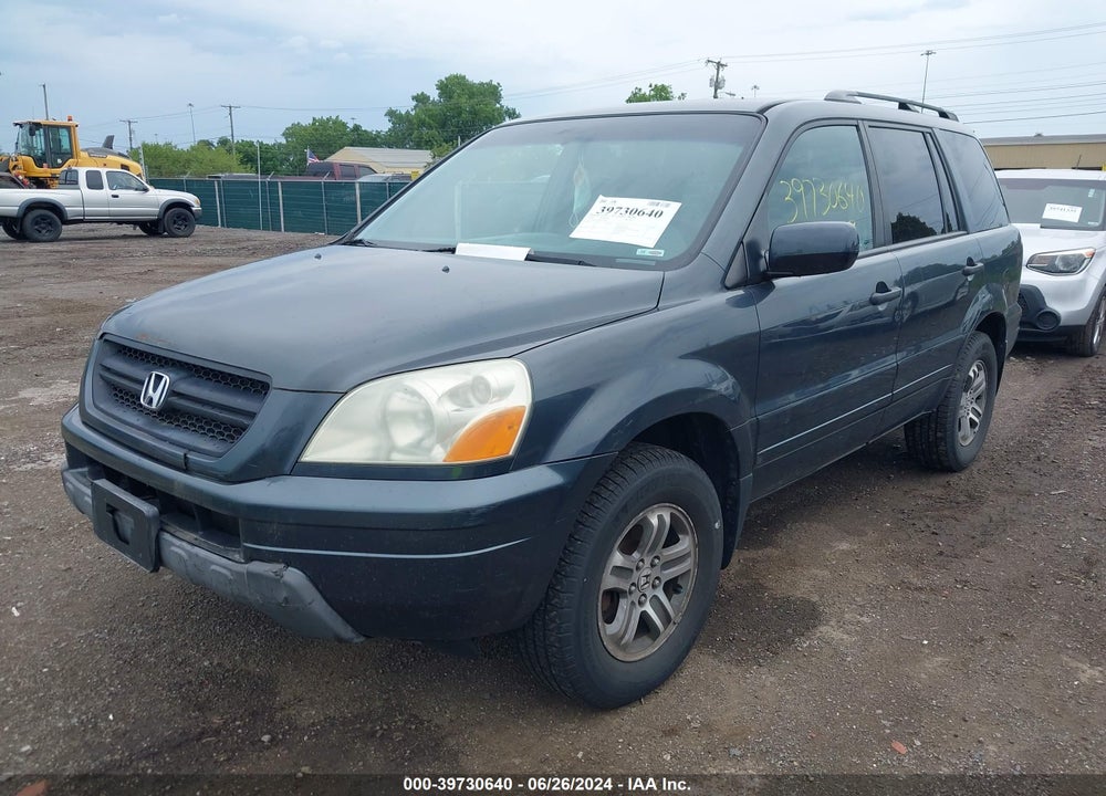 2004 HONDA PILOT EX-L VIN: 2HKYF18694H556462