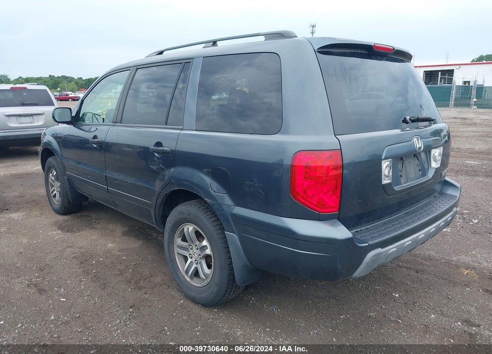 2004 HONDA PILOT EX-L VIN: 2HKYF18694H556462