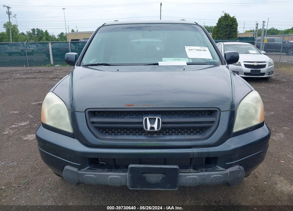 2004 HONDA PILOT EX-L VIN: 2HKYF18694H556462