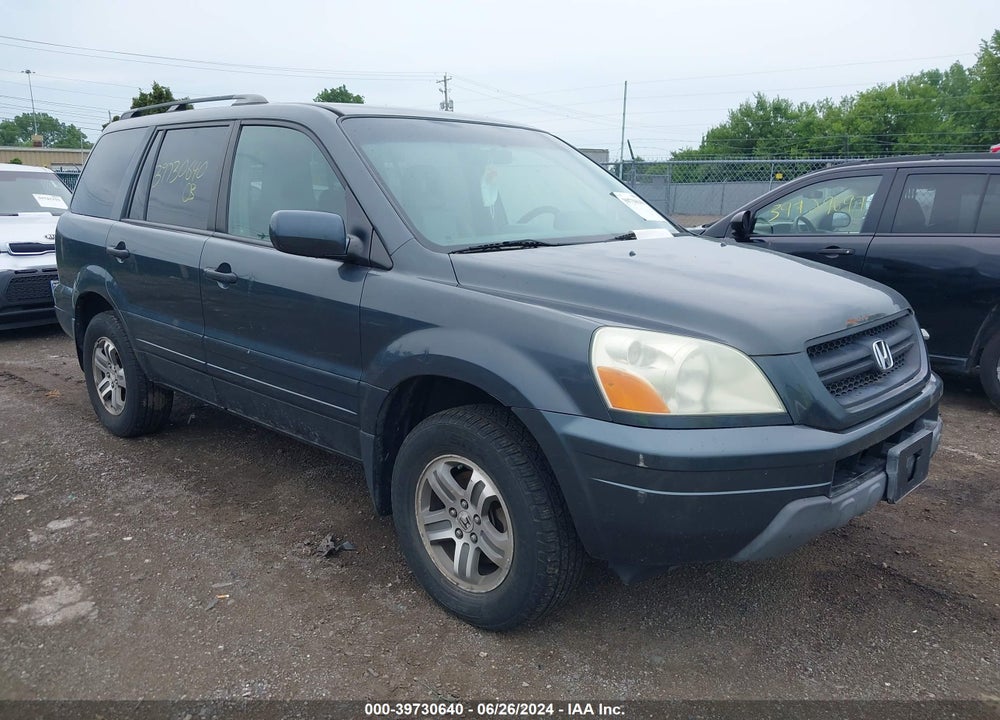2004 HONDA PILOT EX-L VIN: 2HKYF18694H556462
